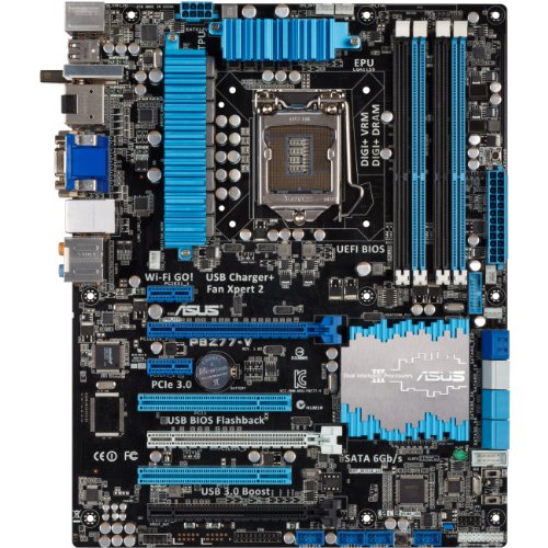 【中古】ASUSTek Intel Socket 1155 DDR3記憶装置相応う ATX母ちゃんゲーム盤 P8Z77-V