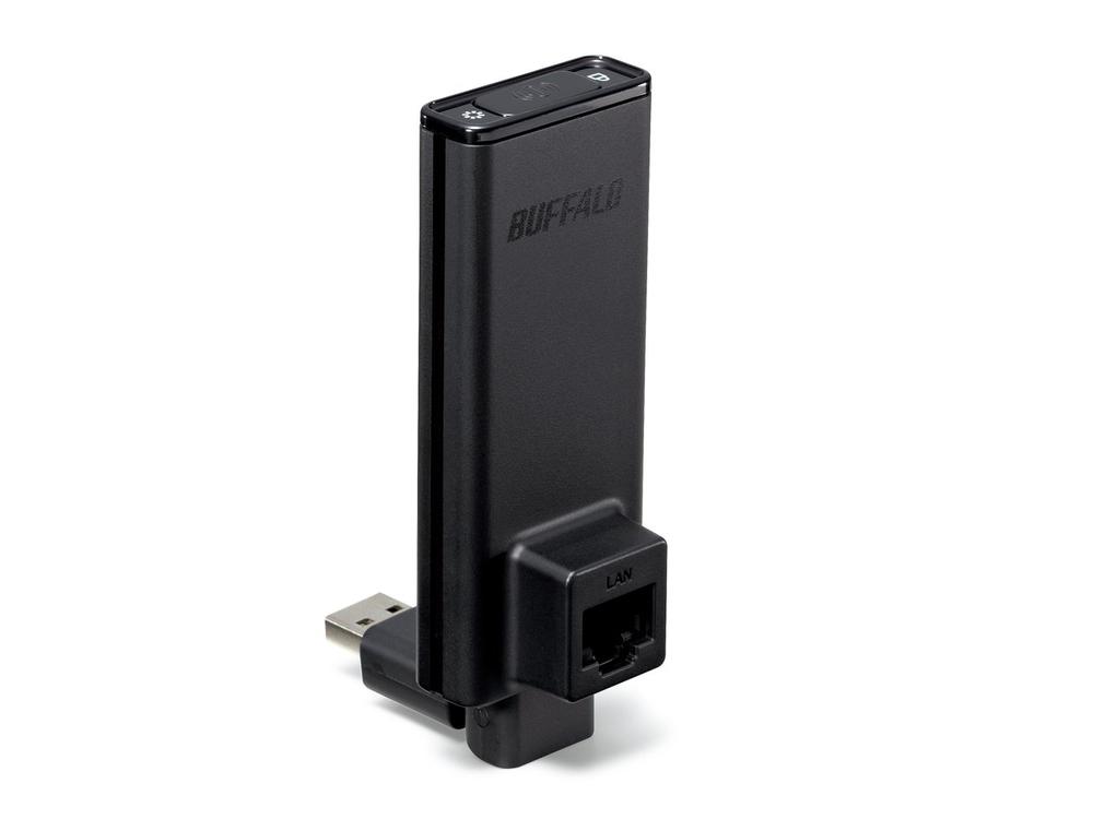 【中古】BUFFALO テレビ受像機・リコーダー用 無線電話社会的単位 300Mbps WLI-UTX-AG300
