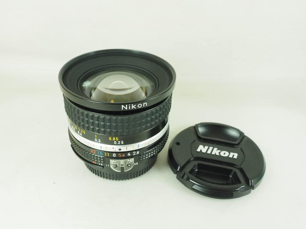 【中古】Nikon MF水晶体 Ai 20粍 F2.8s