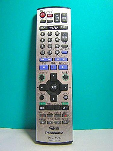 【中古】パナソニック ヴィデオディスク・テレビ受像機遠隔操作 EUR7721KF0