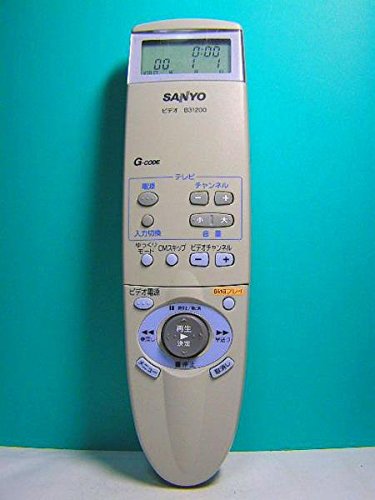 【中古】サンヨー ビデオリモコン B31200|セーフライフ倉庫