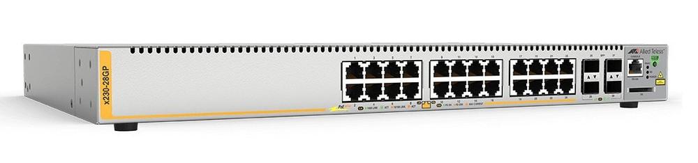【中古】アライドテレシス AT-x230-28GP 1741R