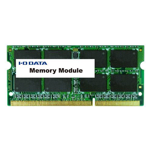 【中古】アイ・オー・データ機器 万覚え帳マイコン用 マイコン3L-12800(DDR3L-1600)相応う記憶装置(飾り気の無い荷拵え模範例) 4GB SDY1600L-4G/ST