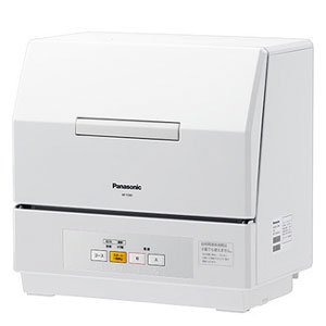 【中古】プチ食洗 NP-TCM3-W 白いこと(食器洗いかわき切る機) キッチン家電-家電