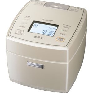 【中古】NJ-VW108-W(白和白砂糖) 本炭釜 IH炊飯器 5.5合