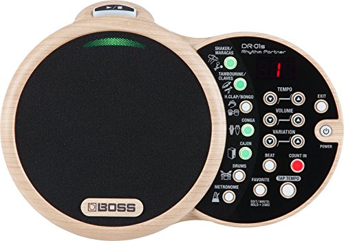 【中古】BOSS ボス DR-01S アコースティック楽器用リズムマシン Rhythm Partner 内蔵スピーカー搭載 電池駆動対応 セッション|セーフライフ倉庫