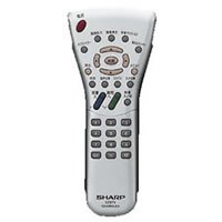 【中古】シャープ[SHARP] オプション・消耗品 【0106380168】 液晶テレビ用 リモコン (LC-13S4 LC-15S4 LC-2040S LC-20S4)｜セーフライフ倉庫