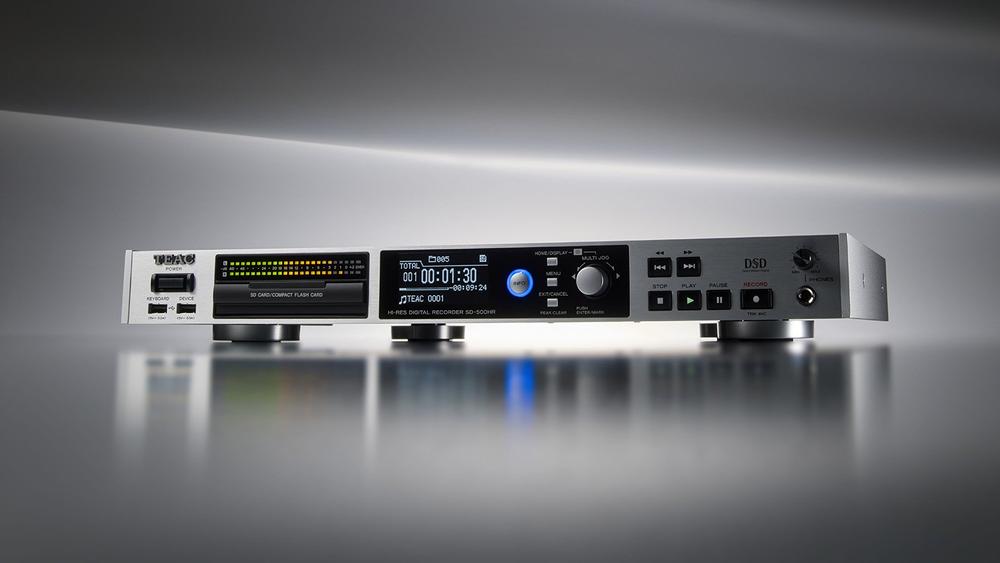 【中古】TEAC ハイレゾ・マスターレコーダー SD-500HR シルバー