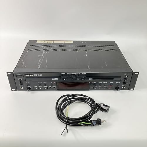 【中古】TASCAM TEAC タスカム ティアック MD-CD1 お役目用MD/CD練りあわせる機（CD電気蓄音機/MDリコーダー）