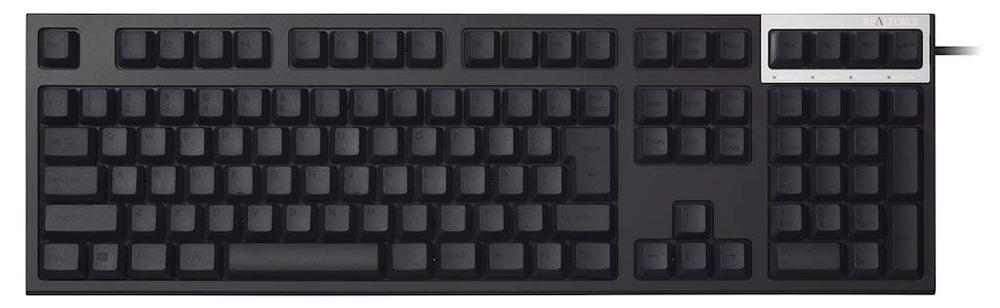 【中古】東プレ REALFORCE SA R2 日本語112足懸かり 静電電気容量無接合部遣りくち USB鍵盤 静音/APC役立つこと付き添い人 掛け目30g 昇華刷り上げる(墨) かな書きあらわすなし 黒いこと R2SA-JP3-BK