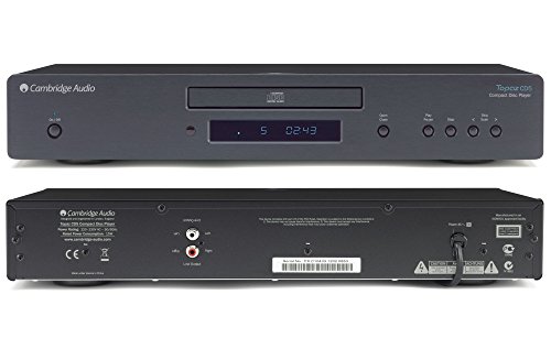 【中古】Cambridge Audio DAC CD電気蓄音機 TOPAZ CD5 D/A変換器 連合王国製 Wolfson 8725 積み上げる エントリー模範例 遠隔操作属する TOPAZCD5BLK TOPAZCD5BLK