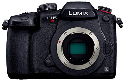 【中古】パナソニック 鏡鑑受け答え一眼写真機 ルミックス GH5S 上半身 黒いこと DC-GH5S-K