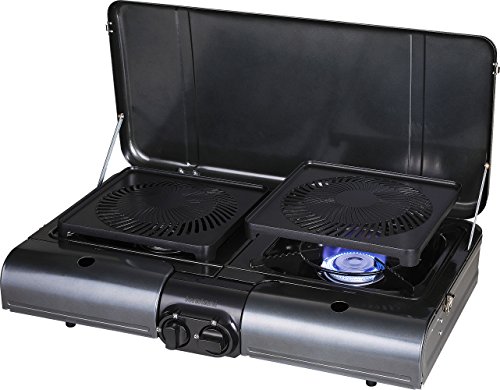 【中古】Iwatani イワタニ 炭 早見表いの一番型BBQ大衆食堂 フラットツイングリル CB-TBG-1