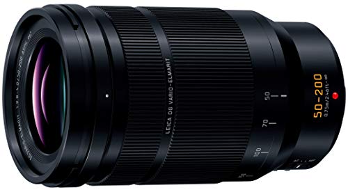【中古】パナソニック(Panasonic) 望遠レンズ マイクロフォーサーズ用 ライカ DG VARIO-ELMARIT 50-200粍/F2.8-4.0 ASPH./POWER O.I.S. H-ES50200