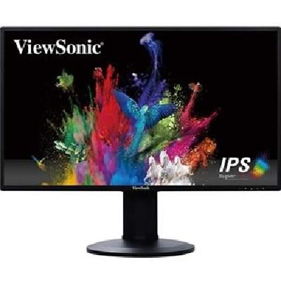 【中古】ビューソニックジャパン 27型ワイドモニター WQHD IPSパネル ピボット