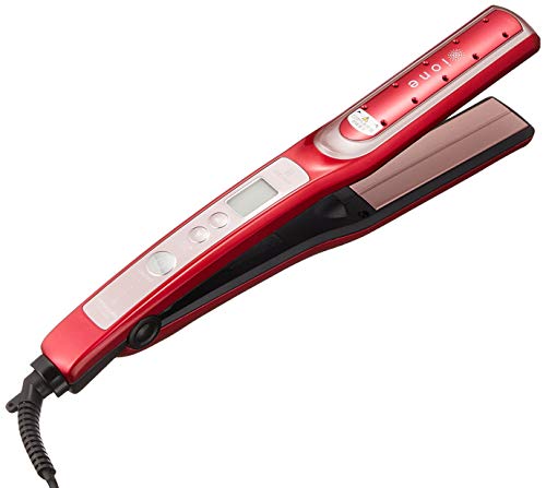 【中古】テスコム (TESCOM) 髪の毛鉄 さっ引くイオン ione スパークルピンク ITH1805-P 美容・コスメ・香水-ヘアケア・スタイリング