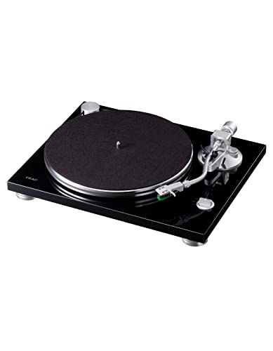 【中古】TEAC ティアック フォノアンプ内蔵アナログターンテーブル 洋琴黒いこと TN-3B-B