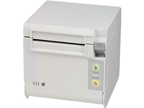 【中古】セイコーインスツル 据置きプリンター 電源セット付 白 RP-D10-W27J2-B｜セーフライフ倉庫