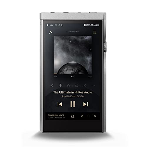 【中古】Astell&Kern A&futura SE180 SEM1 Moon Silver [DACモジュール交換式ハイレゾオーディオプレーヤー] 内蔵メモリ256GB ES9038PROシングルDAC 58,992円