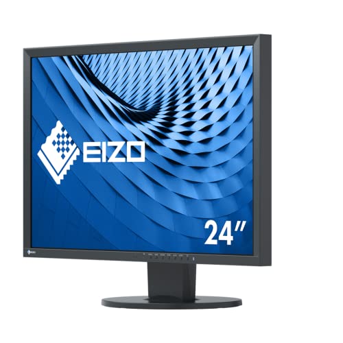 【中古】EIZO EV2430-BK 液晶見せびらかす 24.1型 / 1920×1200 / DVI、D-Sub、DisplayPort/黒いこと/金棒引き:あり