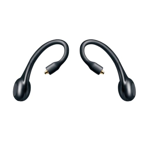 【中古】SHURE シュア RMCE-TW2 ブラック ワイヤレス・セキュアフィット・アダプター : ワイヤレスイヤホン変換 MMCX 耳掛け IPX4防滴 外音取り込み マイク付 Bluetooth 5.0 音楽 オーディオリスニング ランニング トレーニング ウォーキング