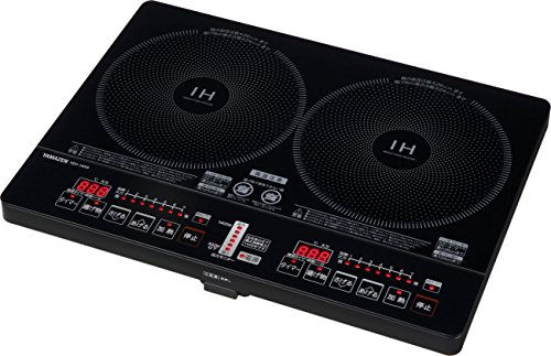 【中古】[山善] 2口IH煮炊き暖房器 IH膳立て器 1400W (幅56珊手合い) YEH-1456-E [製造会社1年]
