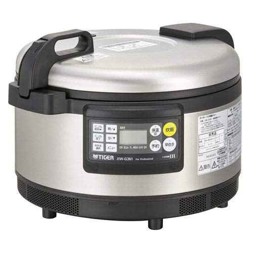 【中古】【200V専用】タイガー魔法瓶(TIGER) 御勤め用IH炊飯器 2升 2700W ステンレス鋼 JIW-G361XS
