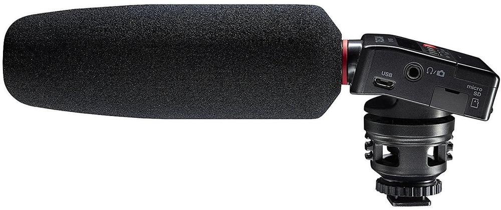 【中古】TASCAM タスカム ショットガンマイク搭載 カメラ用リニアPCMレコーダー DR-10SG｜セーフライフ倉庫