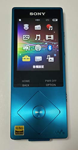 【中古】SONY ウォークマン A20続きもの 16GB ハイレゾ音源相応う 2015年模範例 ビリジアンブルー NW-A25 LM