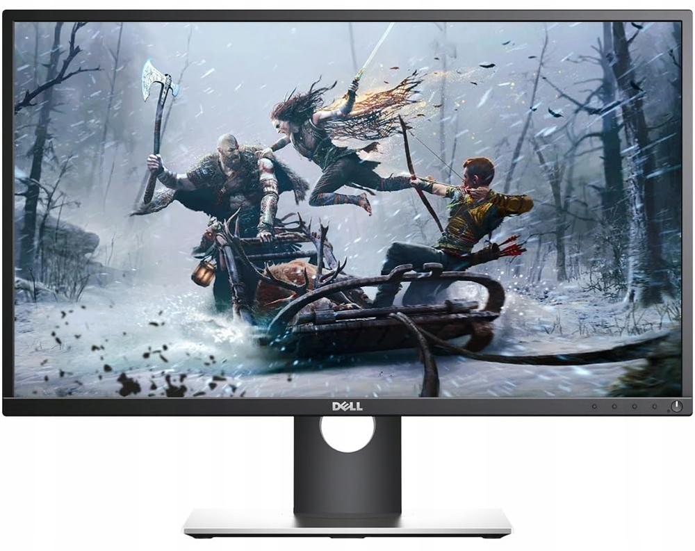 【中古】Dell P2717H - LED monitor - 27" - 1920 x 1080 - IPS - 300 cd/m2 - 1000:1 - 6 ms - HDMI, VGA, DisplayPort - black|セーフライフ倉庫
