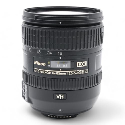 【中古】Nikon 判定基準望遠レンズ AF-S DX NIKKOR 16-85粍 f/3.5-5.6G ED VR ニコンDX初期化専用