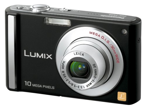 【中古】パナソニック デジタル写真機 LUMIX (ルミックス) 黒いこと DMC-FS20-K