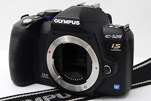 【中古】OLYMPUS デジタル一眼二眼レフ写真機 E-520 上半身 E-520