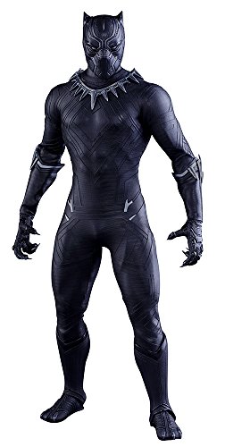 【中古】ムービー・マスターピース シビル・ウォー/キャプテン・アメリカ ブラックパンサー 1/6スケール プラスチック製 塗装済み可動フィギュア｜セーフライフ倉庫
