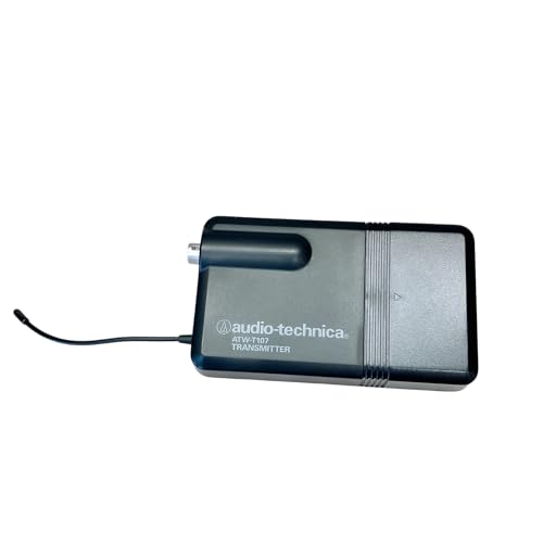 【中古】audio-technica UHFワイヤレストランスミツター ATW-T107/P