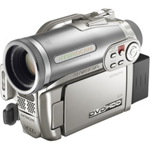 【中古】HITACHI 変わり種ヴィデオディスク写真機 DZ-HS303 Wooo 三鞭酒しろがね色 DZ-HS303-S