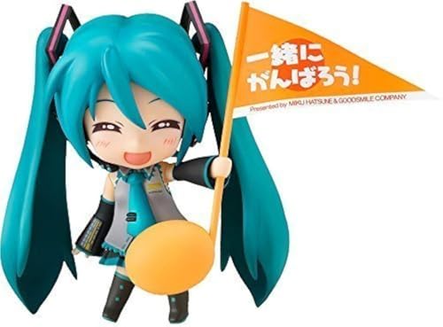 【中古】ねんどろいど 初音ミク 応援ver. 約100mm (ノンスケール) ABS & PVC製 塗装済み 可動フィギュア (Cheerful JAPAN限定)|セーフライフ倉庫