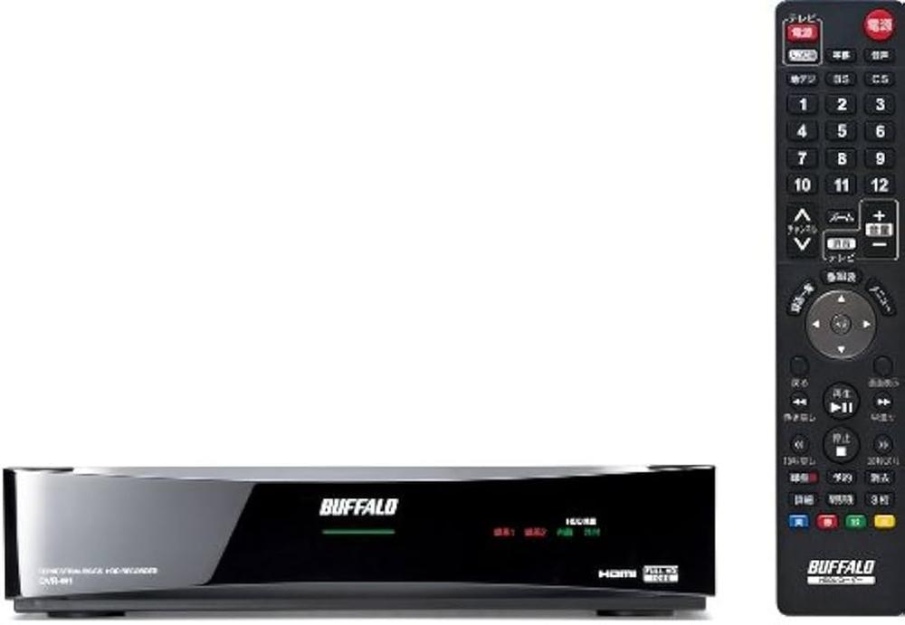 【中古】BUFFALO Wチューナー搭載 HDDレコーダー 1TB DVR-W1/1.0T