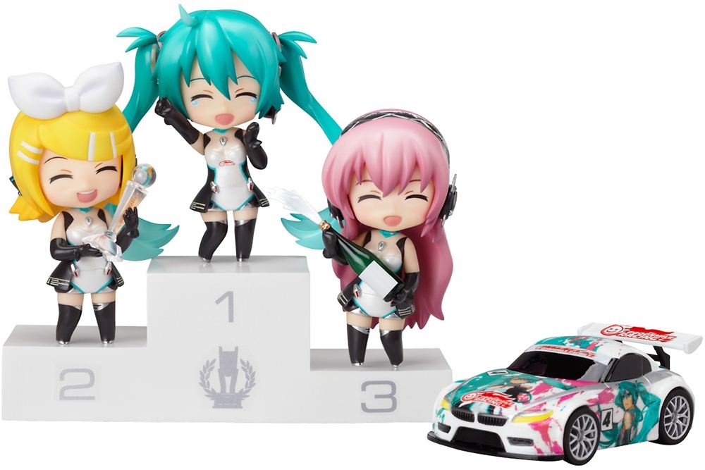 【中古】ねんどろいどぷち レーシングミクセット 2011ver. (ノンスケール ABS&PVC塗装済み可動フィギュア)