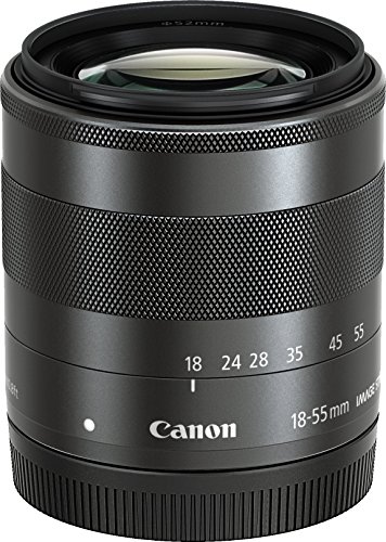 【中古】Canon 標準ズームレンズ EF-M18-55mm F3.5-5.6IS STM ミラーレス一眼対応