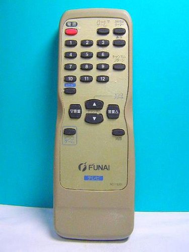【中古】フナイ テレビリモコン N0113JD