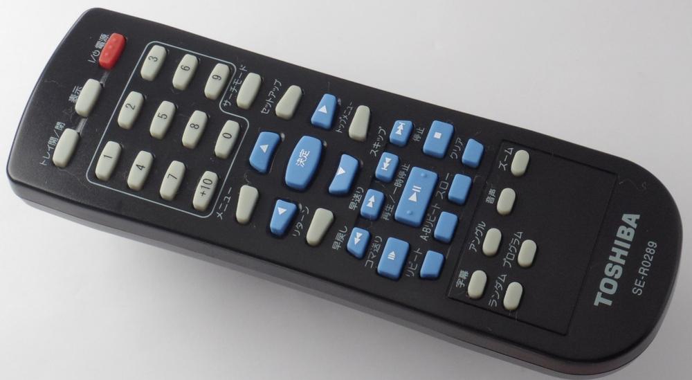 【中古】東芝 ヴィデオディスク楽器演奏者 遠隔操作 SE-R0289 79102304