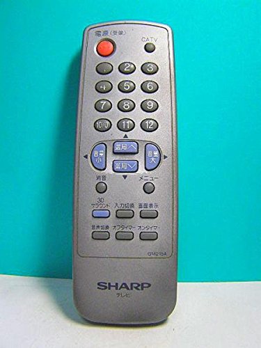 【中古】シャープ テレビリモコン G1421SA