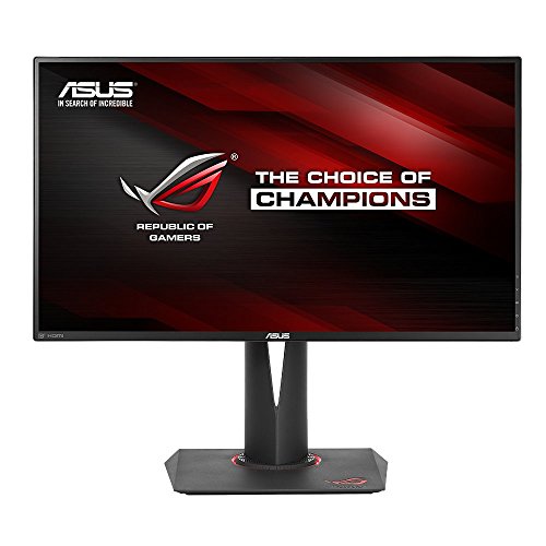 【中古】ASUS ゲーミングモニター ディスプレイPG279Q 27型 リフレッシュレート165Hz IPS WQHD SRGB100% フリッカーフリー ブルーライト軽減 GSYNC DP HDMI USB