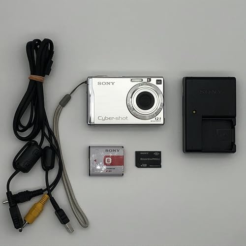 【中古】SONY デジタル写真機 Cyber-Shot(サイバーショット) W200 しろがね色 DSC-W200
