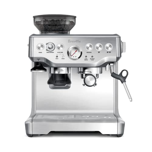 【中古】Breville (ブレビル) BES870XL バリスタ 急行列車 エスプレッソ器械 艶消しステンレス鋼スチール写真