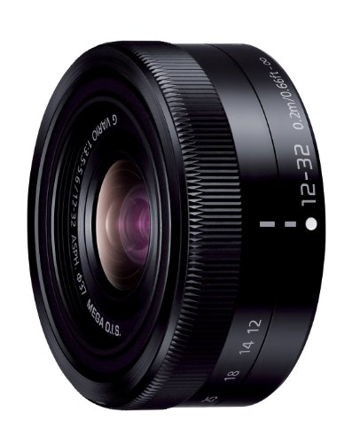 【中古】パナソニック(Panasonic) 判定基準望遠レンズ マイクロフォーサーズ用 ルミックス G VARIO 12-32粍/F3.5-5.6 ASPH./MEGA O.I.S. しろがね色 H-FS12032-S