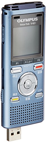 【中古】OLYMPUS 集積回路リコーダー VoiceTrek 2GB MicroSD相応う MP3/WMA PNK サクラ色 V-821