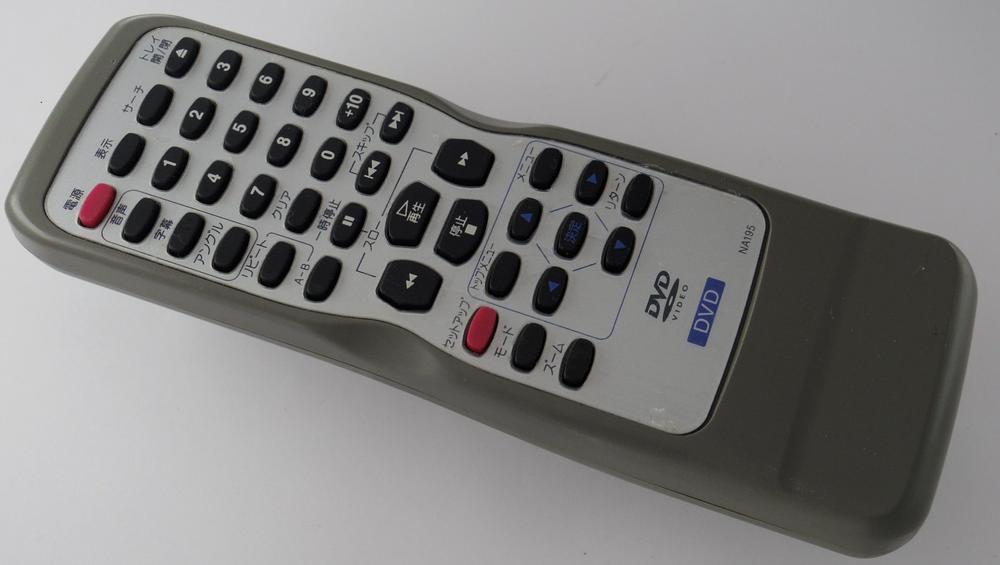 【中古】フナイ/FUNAI ヴィデオディスク遠隔操作 NA195