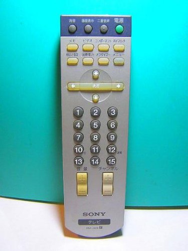 【中古】ソニー テレビリモコン RM-J928